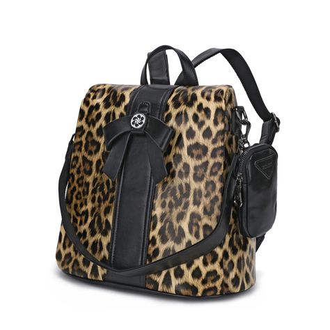 Backpack Purses, Inexpensive Fashion, Cross Body Satchel, Satchel Backpack, Purse For Women, Shoulder Backpack, Gym Bags, Brown Leopard, Satchel Purse