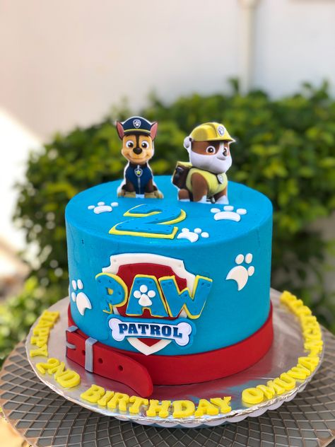 Paw Patrol Buttercream Cake, Paw Patrol Birthday Cake, Paw Patrol Cake, Kids Cakes, Paw Patrol Birthday, Buttercream Cake, Cream Cake, Kids Cake, Celebration Cakes