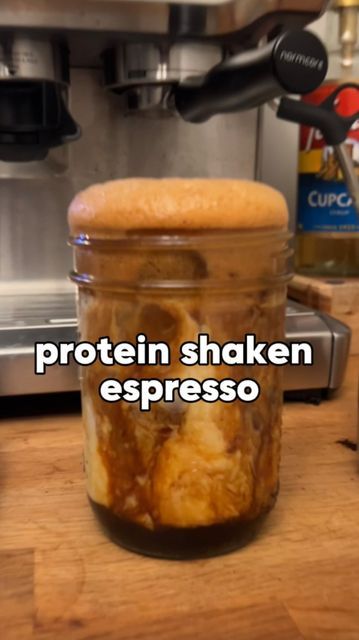 Ramya Ravuri on Instagram: "I’m obsessed with shaken espressos lately 🫶🏻 #protein #proteinshake #healthyrecipes #highprotein #highproteinrecipes @corepower #easyrecipes #milk #shakenespresso #coffee #breakfast" Shaken Espresso, Coffee Protein Shake, Coffee Shake, Protein Coffee, Coffee Breakfast, January 25, Shake Recipes, Oat Milk, High Protein Recipes