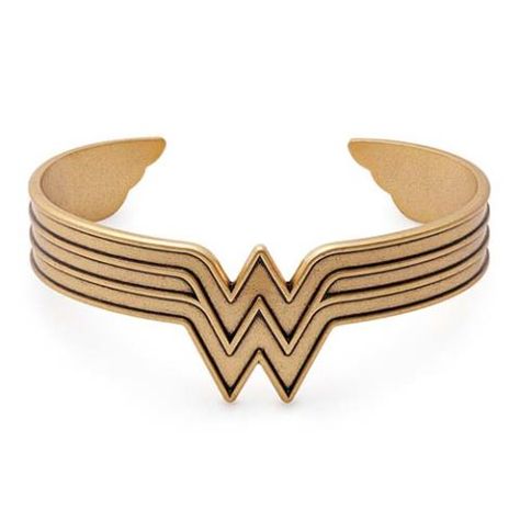 $48 BUY NOW Mix-and-match or go solo and bold with this cuff bracelet from Alex and Ani's new line of Wonder Woman jewelry. It'll imbue you with a little extra strength on those days you really need it! More: How to Dress Like Gal Gadot's Wonder Woman for Halloween Wonder Woman Bracelet, Wonder Woman Jewelry, Wonder Woman Accessories, Alex And Ani Bangles, Horn Pendant Necklace, Logo Jewelry, Wonder Woman Logo, Cuff Jewelry, Moon Pendant Necklace