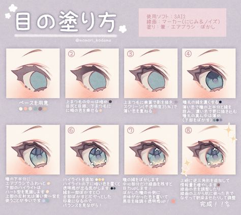 Digital Art Tutorial Beginner, Minecraft Images, Eye Drawing Tutorials, Digital Art Beginner, 인물 드로잉, Sketches Tutorial, Coloring Tutorial, Anime Eye Drawing, Poses References