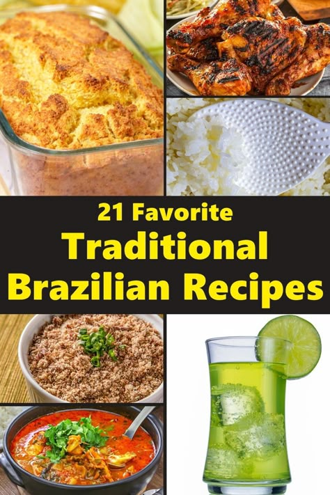 Authentic Brazilian Recipes and Food - Traditional Brazilian Holiday Recipes - Authentic Brazilian Recipes for Dinner - Authentic recipes from Brazil. Recipes from Brazil your family will fall in love with. ry all of these great Brazilian recipes we found on our trip to Brazil. Brazil Recipes Authentic, Brazilian Empanadas, Brazilian Pastel Recipe, Brazilian Food Recipes, Traditional Brazilian Food, Brazil Recipes, Brazilian Food Traditional, Trip To Brazil, Brazil Food