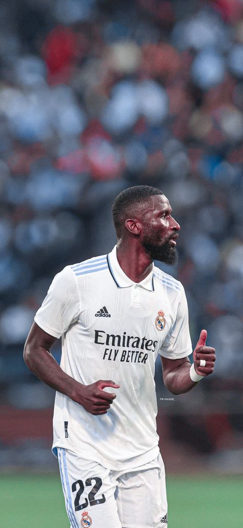 Rudiger Wallpaper, Rudiger Real Madrid, Real Madrid Wallpapers 4k, Real Madrid Photos, Real Madrid Club, Champions League Football, Cristino Ronaldo, Real Madrid Team, Uefa Super Cup