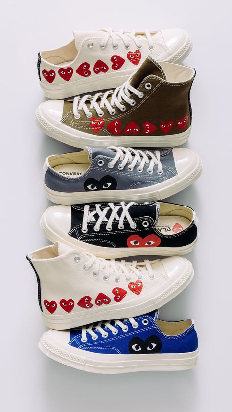 Comes Des Garcons Converse Outfit, Come Des Garcons Converse, Play Converse Outfit, Converse X Comme Des Garcons Outfit, Come Des Garcons Converse Outfit, Cdg Aesthetic, Comme Des Garcons Converse Outfit, Garcons Converse Outfit, Commes Des Garcons Converse