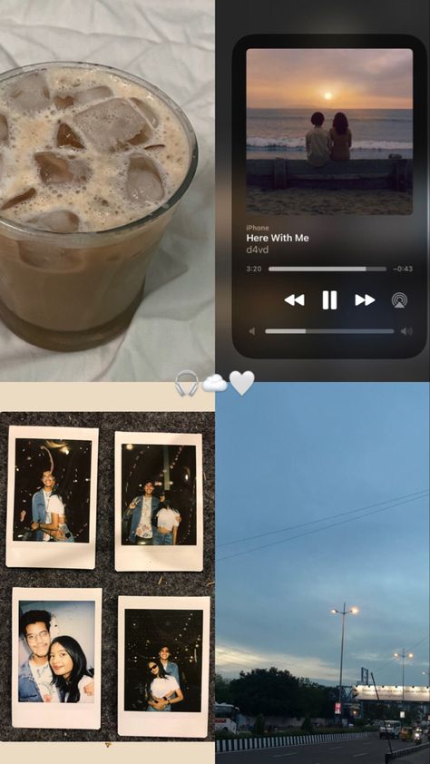 Insta Story Pictures Layout, Year Recap Instagram Story, Collage Story Instagram, Instagram Story Ideas Couple, Date Instagram Story, Couple Song, Song Aesthetic, Instagram Collage, Instagram Creative Ideas