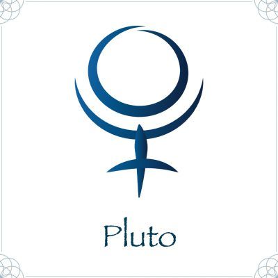 Pluto-HD-Instagram-1080-1080 Pluto Symbol Tattoo, Pluto Symbol, Pluto Tattoo, Human Design Gates, Glyph Tattoo, Gene Keys, Planetary Symbols, Inner Guidance, Symbol Tattoos