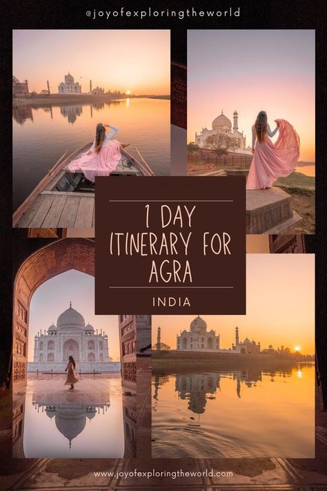 Agra Tourist Place, Agra India Travel, Agra Fort Photography, Agra Itinerary, Agra Taj Mahal, India Outfits, Agra Travel, India Itinerary, Rajasthan Travel