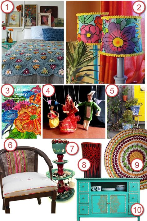 Frida Kahlo's Bedroom · DIY The Room · Cut Out + Keep Craft Blog Frida Kahlo Room Decor, Frida Kahlo Bedroom Ideas, Frida Kahlo Inspired Bedroom, Frida Inspired Bedroom, Mexican Themed Bedroom, Frida Kahlo Bedroom, Frida Kahlo Decor Ideas, Frida Kahlo Decor, Mexican Style Bedroom