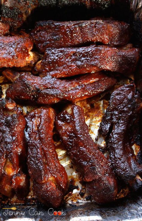 Ribs In Oven, Daging Babi, Baked Ribs, Pork Rib Recipes, Barbecue Ribs, Ribs Recipe, Back Ribs, Baby Back Ribs, Bbq Ribs