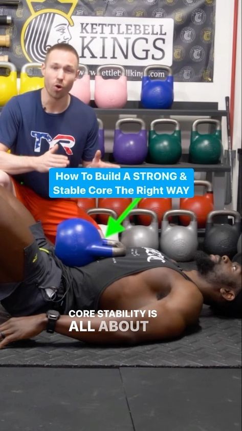 squat_university on Instagram: How to properly breath & brace with @samokunola. Full video on the SquatU YouTube channel! . If you want to have a strong & stable core… Squat University, Functional Core, Kettlebell Kings, Core Stability, Core Workout, Kettlebell, Stables, Ball Exercises, Youtube Channel