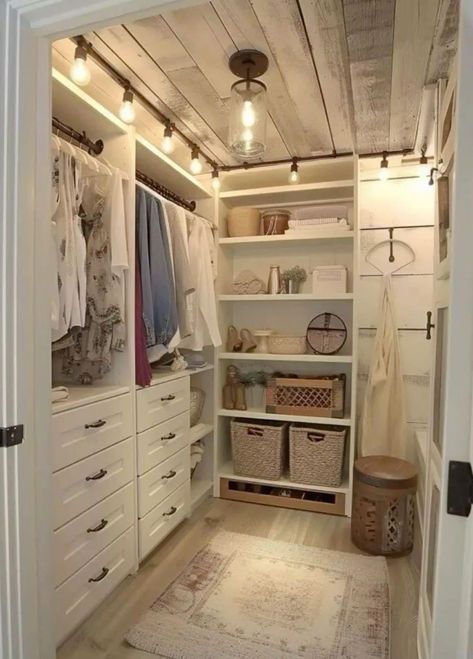 (7) Facebook Diy Walk In Closet, Organizing Walk In Closet, Dream Closet Design, Closet Design Layout, Barn Style House Plans, Closet Renovation, Open Closet, Dream Life House, Closet Layout