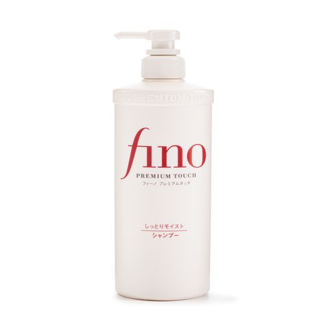 SHISEIDO Fino Premium Touch Moist Moist Shampoo - Weee! Conditioner For Shiny Hair, Fino Shampoo And Conditioner, Fino Premium Touch, Shampoo Photoshoot, Dream Makeup, Hair Smooth, Shampoo Bottles, Weather Change, Dry Damaged Hair