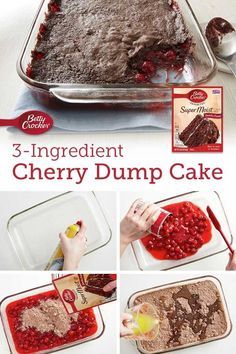 Dump Cake Recipes Healthy, Cherry Pie Filling And Chocolate Cake, Devils Food Cherry Dump Cake, Betty Crocker Dump Cake Recipes, 3 Ingredient Chocolate Cherry Dump Cake, Betty Crocker 3 Ingredient Chocolate Cherry Dump Cake, Pinapple Upside Down Cupcakes With Cake Mix Betty Crocker, Dump Cake With Chocolate Cake, Chocolate Cherry Brownie Dump Cake