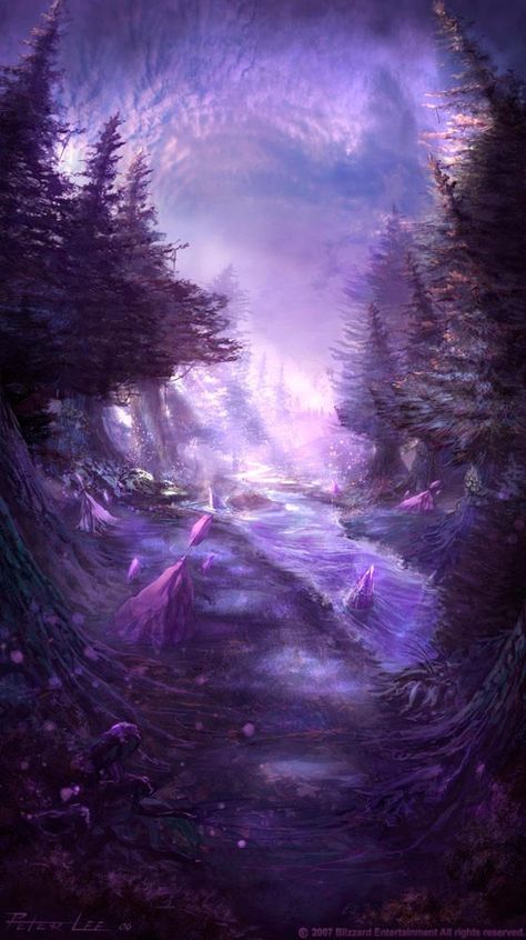 mystic Forest by peterconcept on DeviantArt Burning Crusade, Mystic Forest, Image Nature, Mystical Forest, Fantasy Forest, Mystical World, Fantasy Pictures, Fantasy Places, Wow Art