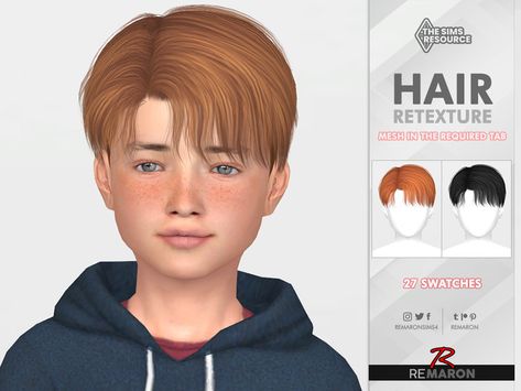 The Sims Resource - Doryeong Child Hair Retexture Mesh Needed Sims 4 Cc Child Hair, Sims Hair Cc, Sims 4 Cc Child, Toddler Hair Sims 4, Toddler Hairstyles Boy, Lotes The Sims 4, Sims 4 Cc Hair, Sims 4 Hair Male, Male Hairstyles