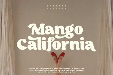 Explore the nostalgic charm of Mango California Serif, a font blending retro, elegant, and modern elements. Carefully crafted, this font exudes classic vibes with a touch of contemporary flair. suitab... California Font, Timeless Font, Boho Fonts, Online Fonts, Brand Fonts, Cricut Fonts, Elegant Font, A Font, Font Generator