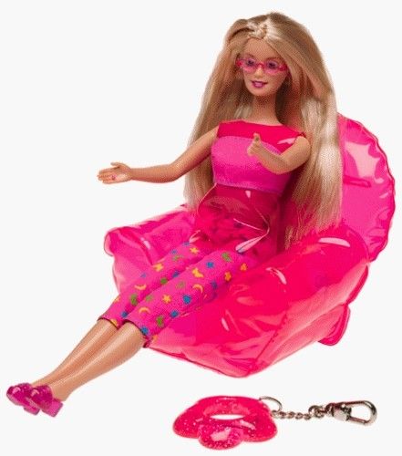 The Barbie Sit in Style doll 1999 Barbie, Barbie 90s, Barbie 2000, Pink Halter Top, 90s Girl, Doll Barbie, Senior Project, Childhood Movies, Im A Barbie Girl