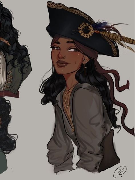 Pirate Oc, Pirate Art, Pirate Woman, Uh Oh, Six Of Crows, Arte Fantasy, Dnd Characters, Character Portraits, Book Characters