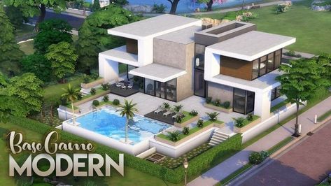 25+ Best Sims 4 House Ideas in 2023 That You'll Love Sims 4 Mansions Base Game, Sims 4 Ultra Modern House, Sims 4 50x50 House Plan, Sims 40x30 House, Sims 4 Houses Layout 50x40, Sims 4 Modern Mansion Floor Plans, Sims 4 Modern House Base Game, Sims 4 Xbox One Houses, The Sims 4 Building Ideas Base Game