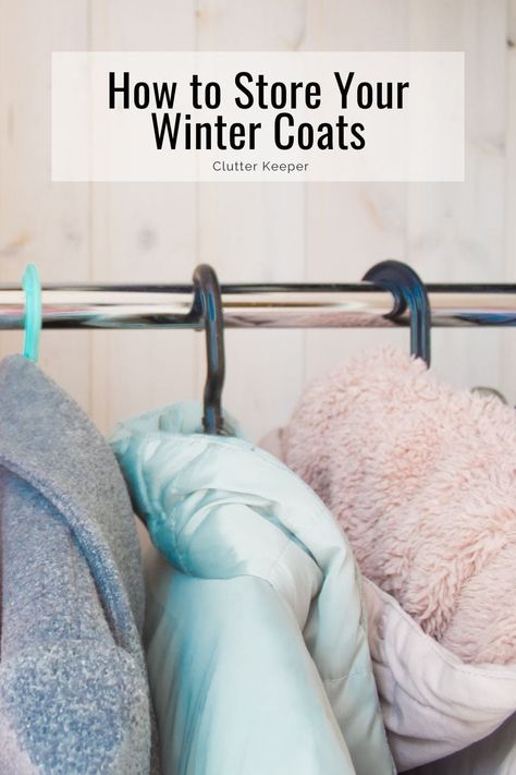 Say goodbye to coat clutter with our comprehensive storage guide! Explore innovative solutions for storing winter coats, whether you have a closet or not. From DIY shelves to under-bed storage, find the perfect fit for your space. Dive into our expert tips on Clutter Keeper now! Clever Coat Storage, Coat Storage Ideas Space Saving, Coat Hanging Ideas, Winter Coat Storage, Jacket Storage Ideas, Coat Storage Ideas, Coat Storage Small Space, Coat Organization, Chaos To Order