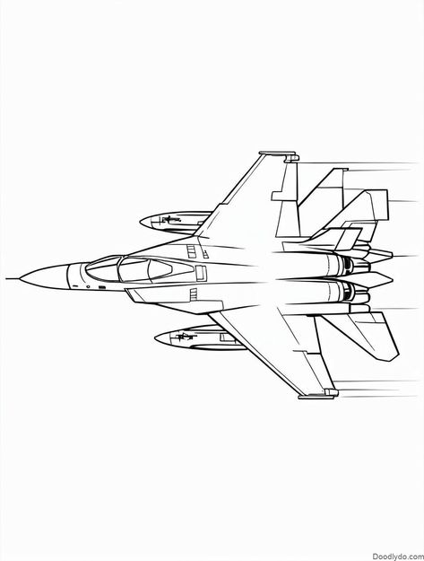 Fighter Jet Coloring Pages Check more at https://doodlydo.com/fighter-jet-coloring-pages/ Fighter Jet Drawing, Pre Writing Activities, Preschool Activities Toddler, Mehndi Designs For Kids, Colouring Printables, Arm Tattoos, Pre Writing, Fine Line Tattoos, Line Tattoos