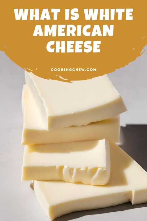 White American Cheese Recipes, How To Make American Cheese, Homemade American Cheese, Recipes Using American Cheese, Recipes With American Cheese, Homemade Velveeta Cheese, American Cheese Recipes, Cheese Sauce For Vegetables, Homemade Velveeta