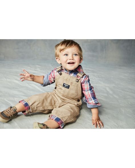 Discover great products at the best prices at Dealmoon. OshKosh B'gosh Baby Classic OshKosh Overalls. Price:$21.00 at OshKosh BGosh Oshkosh Overalls, Baby Boy Tops, Oshkosh Baby, Baby Boy Pants, Baby Nursery Neutral, Baby Basics, Bodysuit Fashion, Tween Outfits, Toddler Boy Outfits