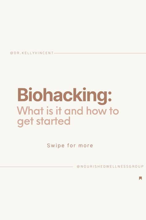 Bio Hacking Health, Biohacking For Women, Biohacking Aesthetic, Biohacking Hacks, Biohacking Health, Tips For Mental Health, Bio Hacking, Hair Science, Mental Health Education