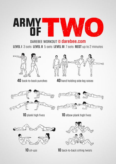 Army of Two Workout Couples Workout Routine, Army Workout, Army Of Two, Military Workout, Buddy Workouts, Partner Workout, Fit Couples, Free Workouts, Gym Workout Tips