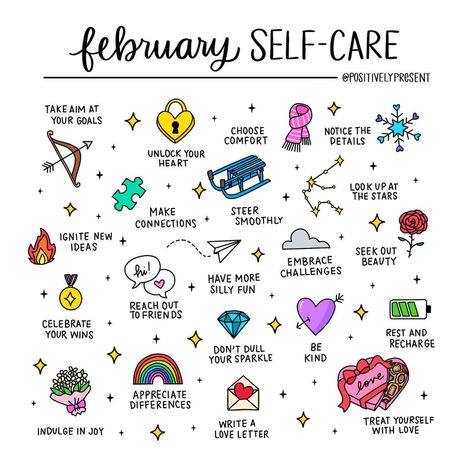 Dani DiPirro (@positivelypresent) • Instagram photos and videos February Self Care Ideas, February Quotes Month Of, February Self Care, February Quotes Inspirational, January Self Care, February Motivation, February Magick, February Quotes, Free Planner Templates