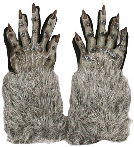 FunWorld Werewolf Gloves Adult Costume Grey Best Halloween Costumes & Dresses USA Grey Werewolf, Werewolf Costume, Real Horror, Grey Gloves, Costume Gloves, Howl At The Moon, Scary Costumes, Fun World, Halloween Costume Accessories