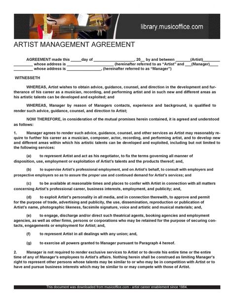 free 50 artist management contract templates ms word templatelab music management contract template by Brandon Oliver Music Management Aesthetic, Music Business Management, Music Manager Aesthetic, Music Prompts, Music Contract, Artist Management Music, Guitar Knowledge, Artist Manager, Music Manager