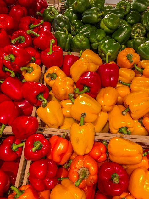 Bell Pepper Aesthetic, Pepper Aesthetic, Diet Plate, Dairy Farming, Backyard Birthday, Sweet Peppers, Dairy Farms, Food Videos Cooking, Stuffed Sweet Peppers