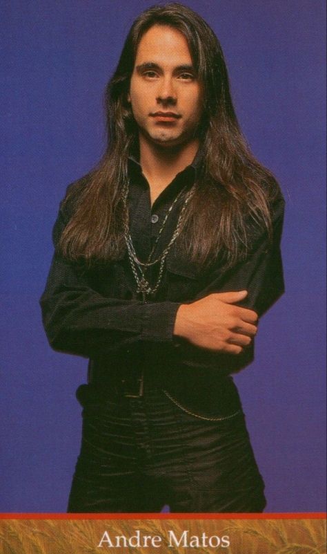 Rockstar Hair, Andre Matos, 1st Grade Worksheets, Dream Boy, Im In Love, Rock N Roll, Heavy Metal, Rock And Roll, Rocker