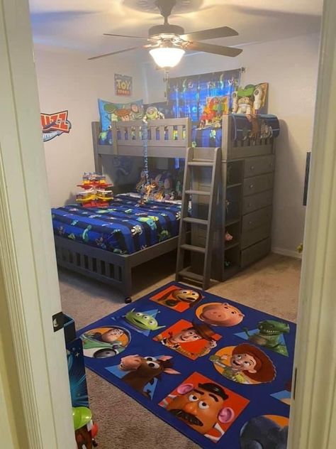 Boys Bedroom 4 Beds, 2 Boy Room Ideas, Son Room Ideas, Boy Bedroom Ideas Toddler, Toddler Boy Room Ideas Themes, Bedroom Ideas For Little Boys, Boy Room Ideas Toddler, Boy Rooms Ideas, Toddler Boy Room Ideas