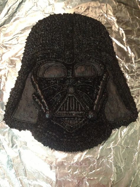 Star Wars Torte, Darth Vader Party, Star Wars Wedding Cake, Darth Vader Cake, Star Wars Birthday Cake, Star Wars Cookies, Star Wars Cake, Star Wars Birthday Party, Star Wars Wedding