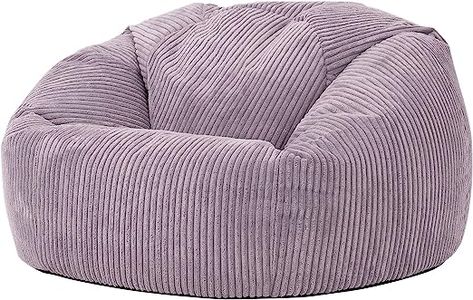 Large Lounge Chair, Faux Fur Bean Bag, Bean Bag Filling, Large Bean Bags, Adult Bean Bag Chair, Boho Room Decor, Boho Room, Bag Chair, Purple Bags