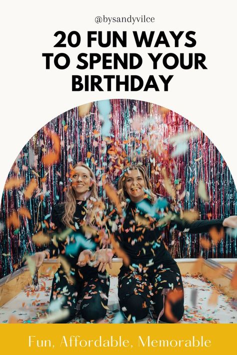 Things To Do On 20th Birthday, 20th Birthday Celebration Ideas, Intimate Birthday Ideas, Intimate Birthday Party Ideas, Fun Birthday Ideas, Birthday Event Ideas, 25 Birthday, 17th Birthday Ideas, Throwing A Party