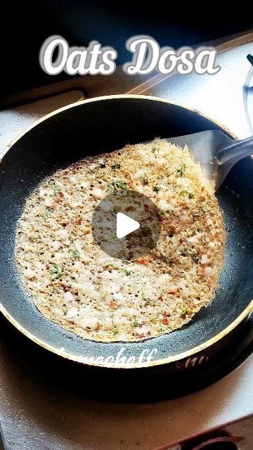 Oats Dosa Recipe Video, Oats Dosa Recipe, Oats Recipes Indian, Dosa Recipe, Cumin Seeds, Coriander Leaves, Green Chilli, Trim Healthy Mama, Chilli Flakes