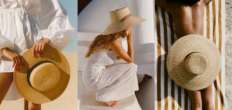 The Round Up: Summer Hats | SheerLuxe The Round Up, Good Summer, Wide Brim Straw Hat, Straw Fedora Hat, Raffia Hat, Straw Fedora, Boater Hat, Holiday Wardrobe, Summer Hat