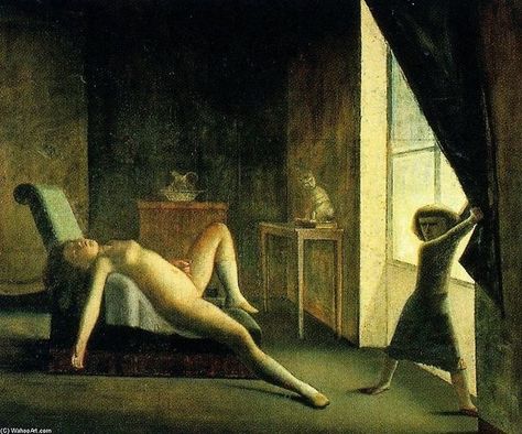 Balthus (Balthasar Klossowski de Rola) 1908–2001 George Grosz, Dora Maar, Large Art Prints, Magic Realism, Buy Posters, Modern Artists, Great Words, White Horse, Pablo Picasso