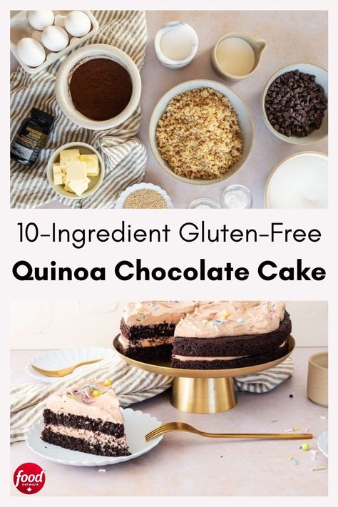 Quinoa Chocolate Cake, Quinoa Chocolate, Classic Chocolate Cake, Baking Therapy, Birthday Dessert, Easy Dessert Recipe, Cake Bread, Chocolate Heaven, Birthday Desserts