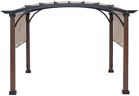 Ontheway Replacement Sling Canopy for for A+R Freestanding Pergola Sold at Lowe's,10x10ft #L-PG152PST-B (Size: 200" (L) x 103" (W)) Freestanding Pergola, Steel Pergola, Cedar Garden, Instant Canopy, Building A Pergola, Replacement Canopy, Pergola Canopy, Gazebo Pergola, Canopy Cover