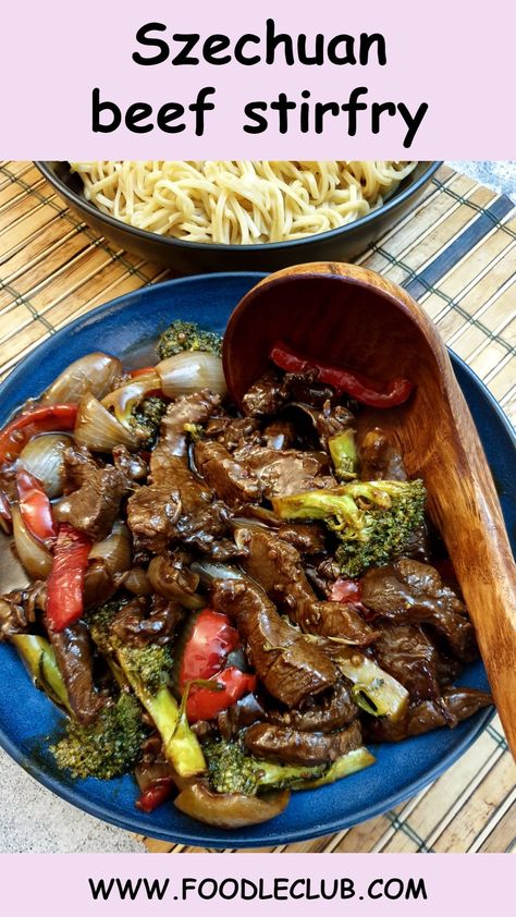 Schezwan Beef, Szechuan Beef, Beef Noodle Stir Fry, Schezwan Sauce, Satay Sauce, Lamb Curry, Blue Dishes, American Recipes, Southern Fried Chicken