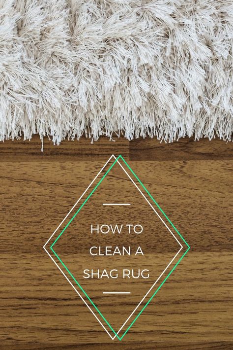 Shag rugs are one of the hardest things to clean. Here's how to do it. Clean White Shag Rug, Clean Shaggy Rug, Cleaning A Shag Area Rug, White Shag Rug Living Room, Cleaning Shag Area Rug, Clean A Shag Area Rug, How To Clean Shag Area Rug, How To Clean Area Rug At Home, Clean A Shag Rug