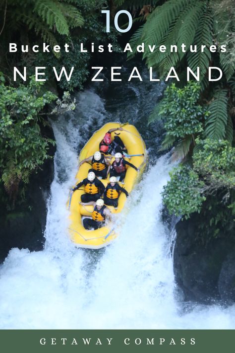 New Zealand is one of the top adventure destinations in the world. With a vast range of landscapes from beaches to snow-capped mountains the list of adventure activities never ends. Spend time exploring the north island where you can find unbelievable geothermal features and unique hikes. Experience the South Island with a helicopter tour or kayak in Milford Sound. There are the 10 bucket list adventures in New Zealand you can’t miss.  #newzealand #travel2024 #travelinspiration New Zealand Hikes, Adventure Trips, New Zealand Adventure, Visit New Zealand, Adventure Tourism, New Zealand North, New Zealand South Island, Milford Sound, Thru Hiking