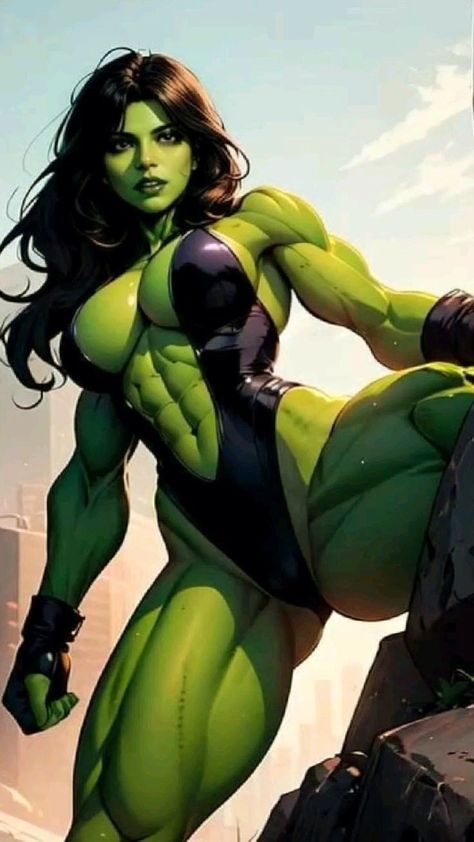 Shehulk Fanart, Marvel Women Fanart, Marvel Women Characters, Female Marvel Characters, She Hulk Fan Art, Female Hulk, Hulk Wallpaper, Wallpaper For Ios, Hulk Sketch