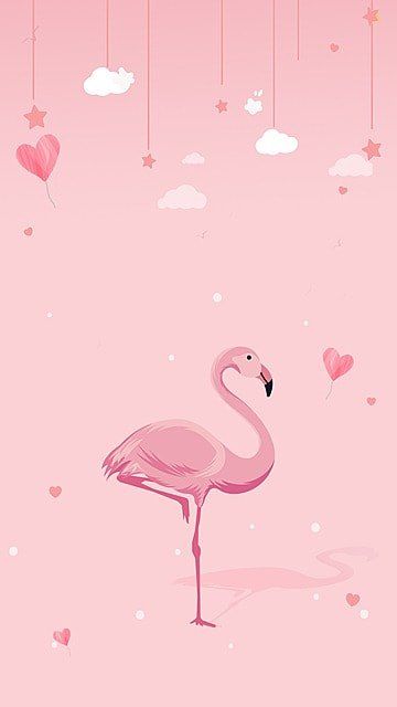 Pink Flamingo Wallpaper Iphone, Flamingo Background Wallpapers, Cartoon Phone Wallpaper, Flamingo Template, Flamingo Aesthetic, Simple Phone Wallpaper, Flamingo Background, Phone Wallpaper Template, Pink Flamingo Wallpaper