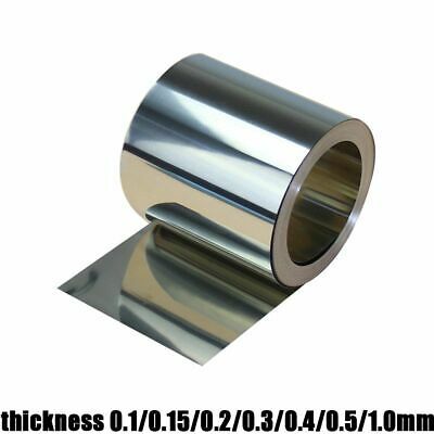 (eBay) 1M Stainless Steel Foil Strip Paper Sheet For Electrical Plate Conductor Roll Stainless Steel Strip, Electronic Appliances, Stainless Steel Sheet, Plates Diy, Steel Sheet, Diy Metal, Steel Plate, Steel Structure, Construction Materials