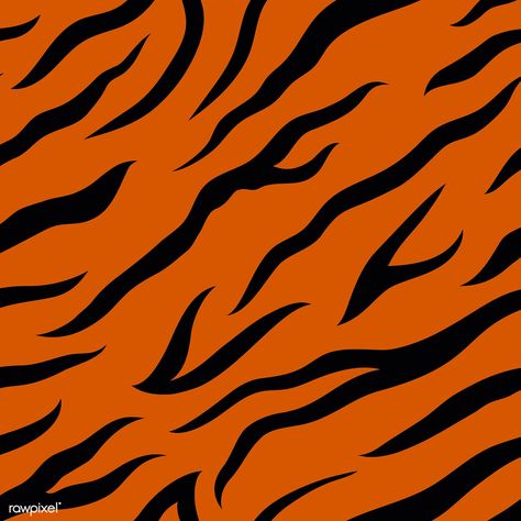 Tiger stripes seamless vector pattern | free image by rawpixel.com / manotang Tiger Stripe Tattoo, Stripe Tattoo, Diagonal Stripes Pattern, Colorful Animal Print, Deco Jungle, Tiger Drawing, Pet Tiger, Art Attack, Tiger Design